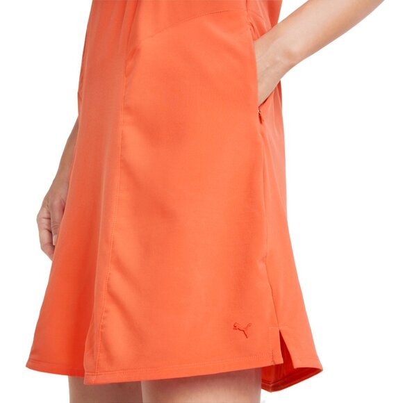 NEW Puma Cruise Golf Dress in orange, Sport Activewear, Size S - Picture 4 of 16